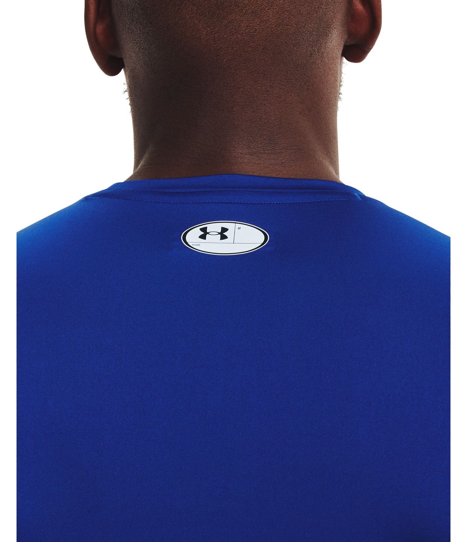 Under Armour HeatGear mens compression top, royal