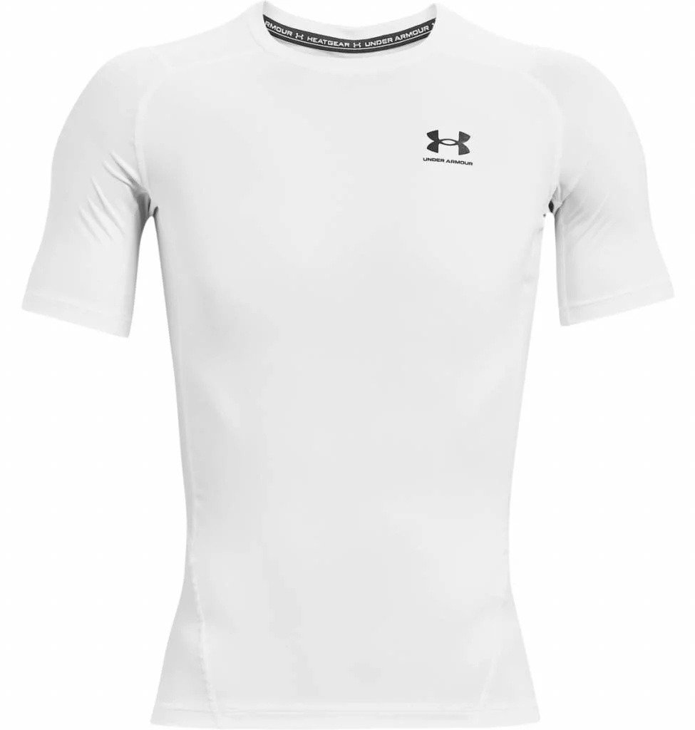Under Armour HeatGear mens compression top, white