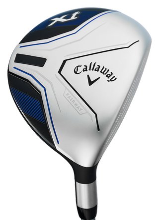 Callaway XT 26 11PC junior golf set, steel/graphite, blue/white