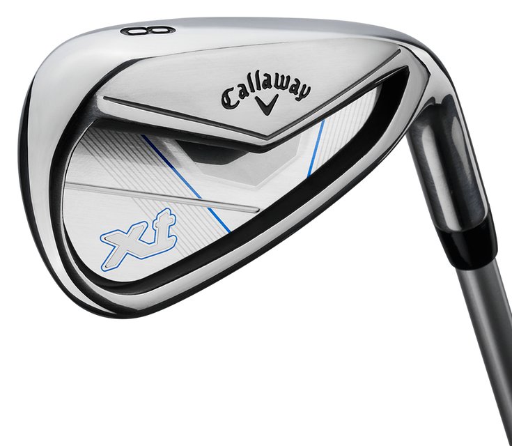 Callaway XT 26 11PC junior golf set, steel/graphite, blue/white