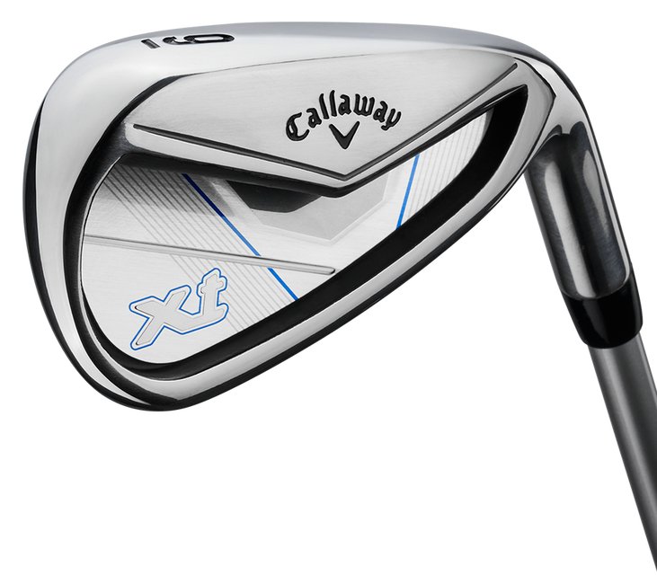 Callaway XT 26 11PC junior golf set, steel/graphite, blue/white