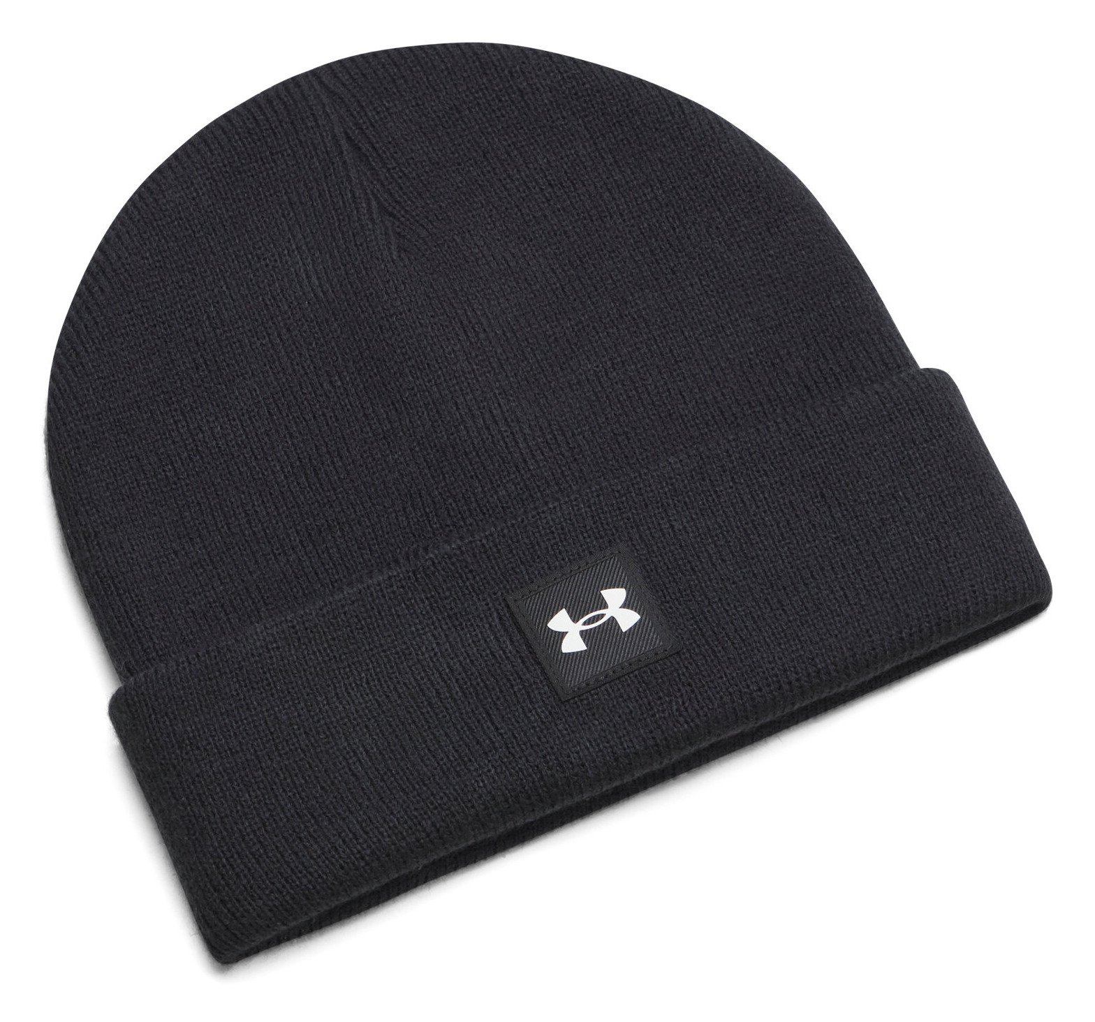 Under Armour Youth Halftime junior beanie winter hat, black/white