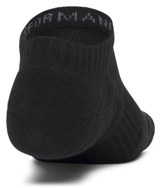Under Armour Performance Cotton unisex socks (3pack), ultimate black/white