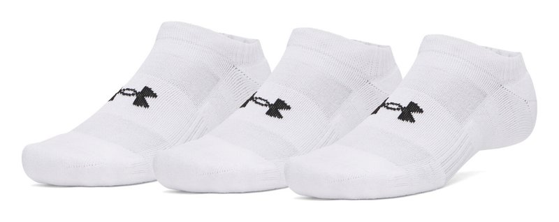 Under Armour Performance Cotton unisex socks (3pack), white/ultimate black