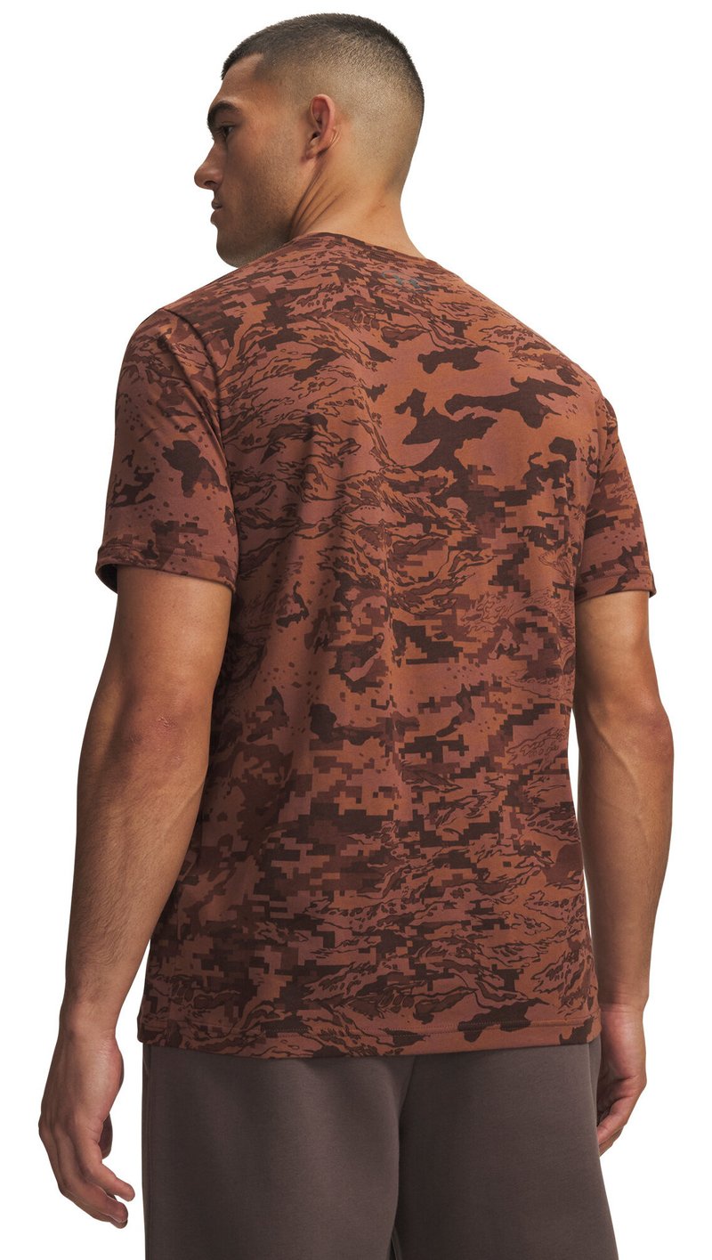 Under Armour ABC Camo SS men's t-shirt, vintage mocha