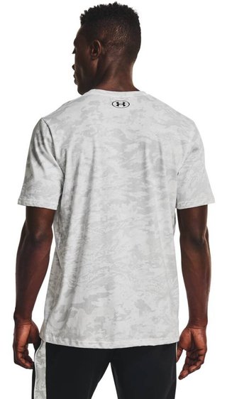 Under Armour ABC Camo SS men's t-shirt, white/black