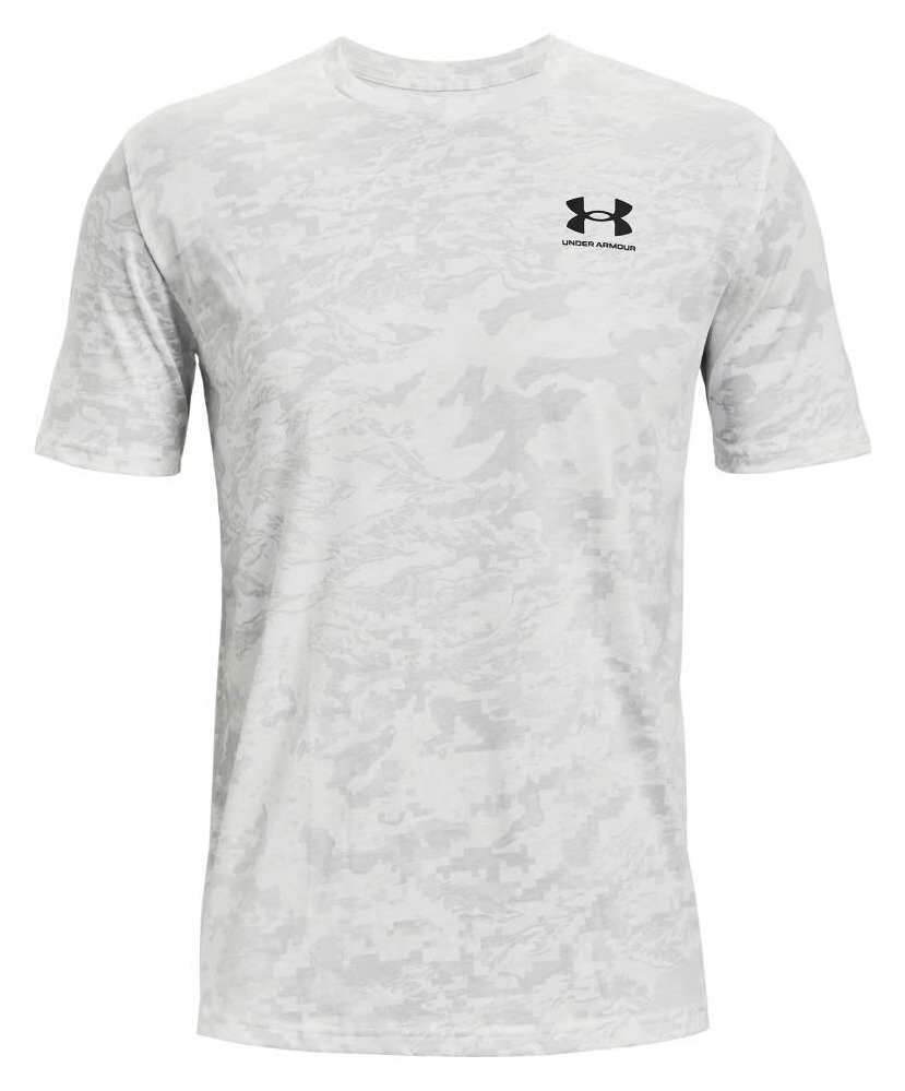 Under Armour ABC Camo SS men's t-shirt, white/black