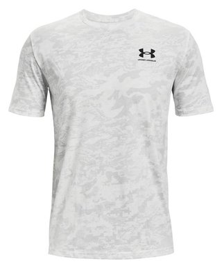 Under Armour ABC Camo SS men's t-shirt, white/black