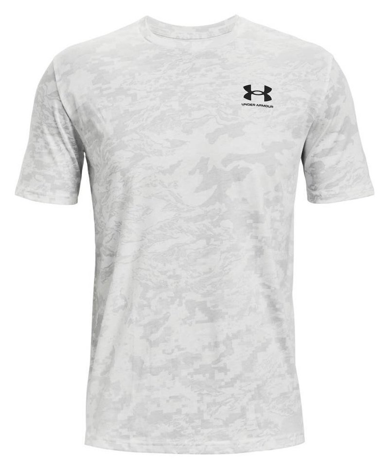 Under Armour ABC Camo SS men's t-shirt, white/black