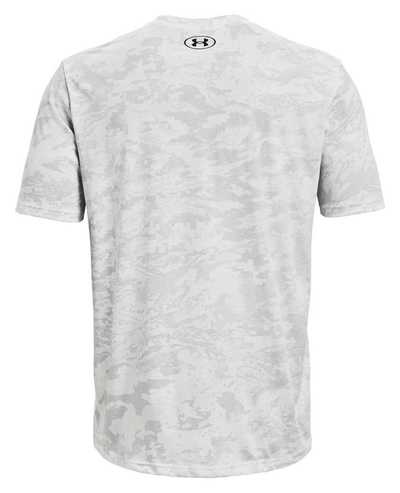 Under Armour ABC Camo SS men's t-shirt, white/black