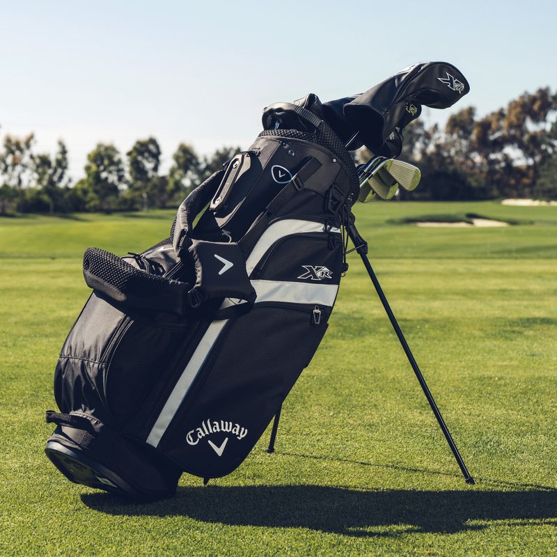 Callaway XR 26 stand bag, black/silver
