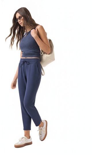 Travis Mathew Skyloft Soft Ankle ladies pants, navy blazer