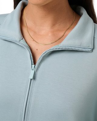 Travis Mathew Skyloft Soft Half Zip Pullover ladies sweatshirt, slate