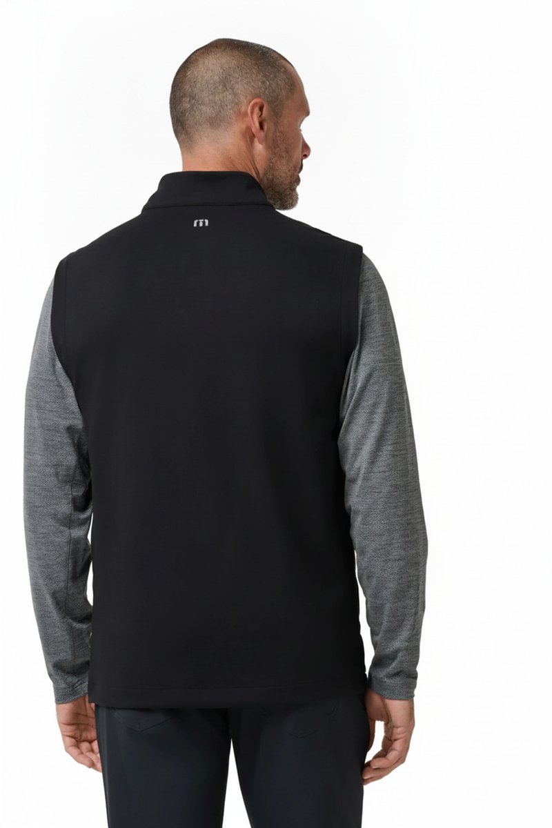 Travis Mathew Point Of Sail men's vest, black