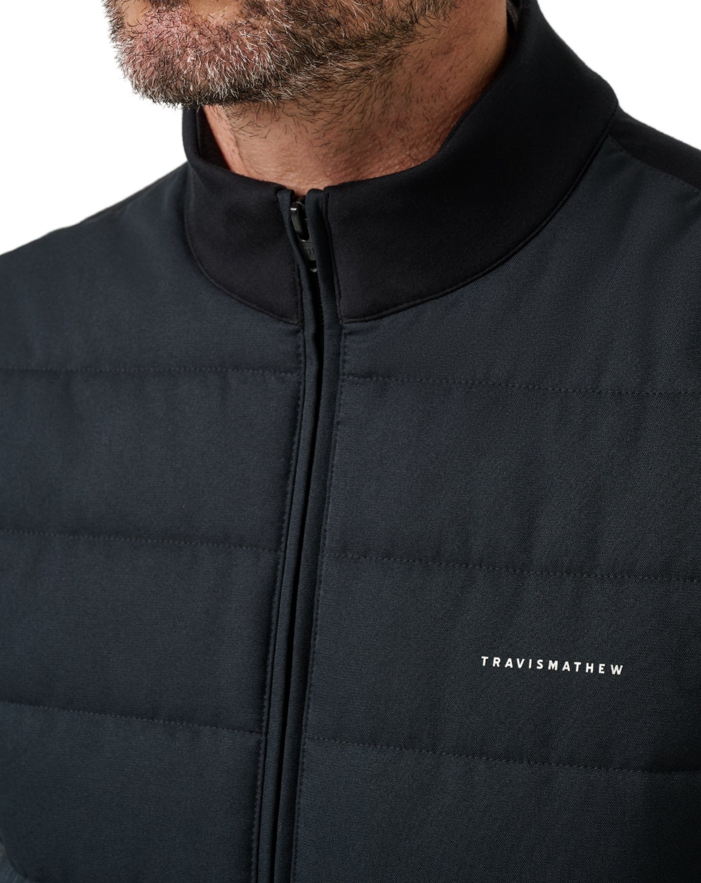 Travis Mathew Point Of Sail men's vest, black