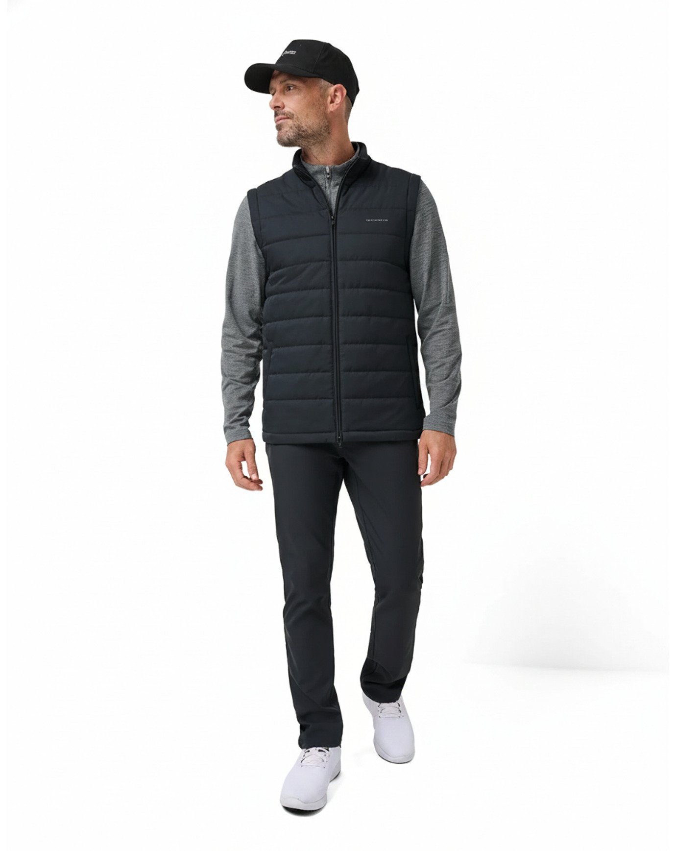 Travis Mathew Point Of Sail men's vest, black