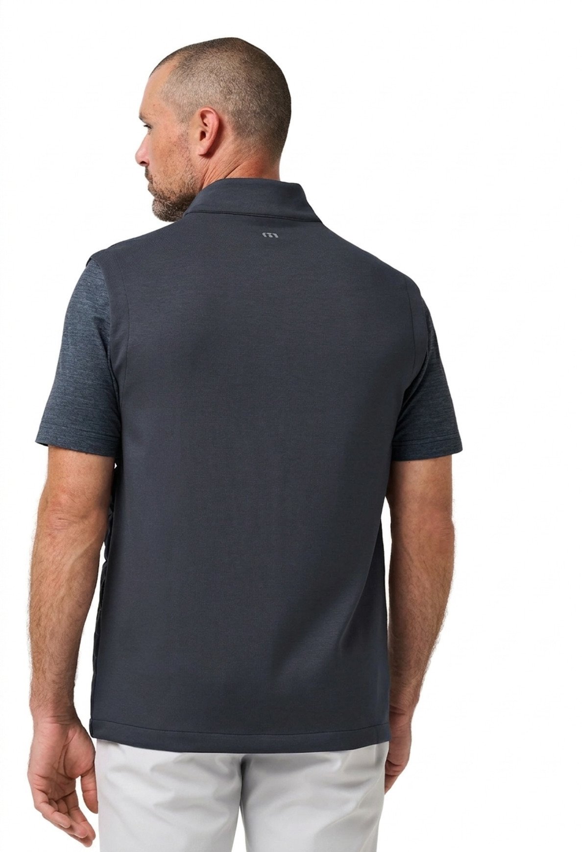 Travis Mathew Point Of Sail men's vest, mood indigo