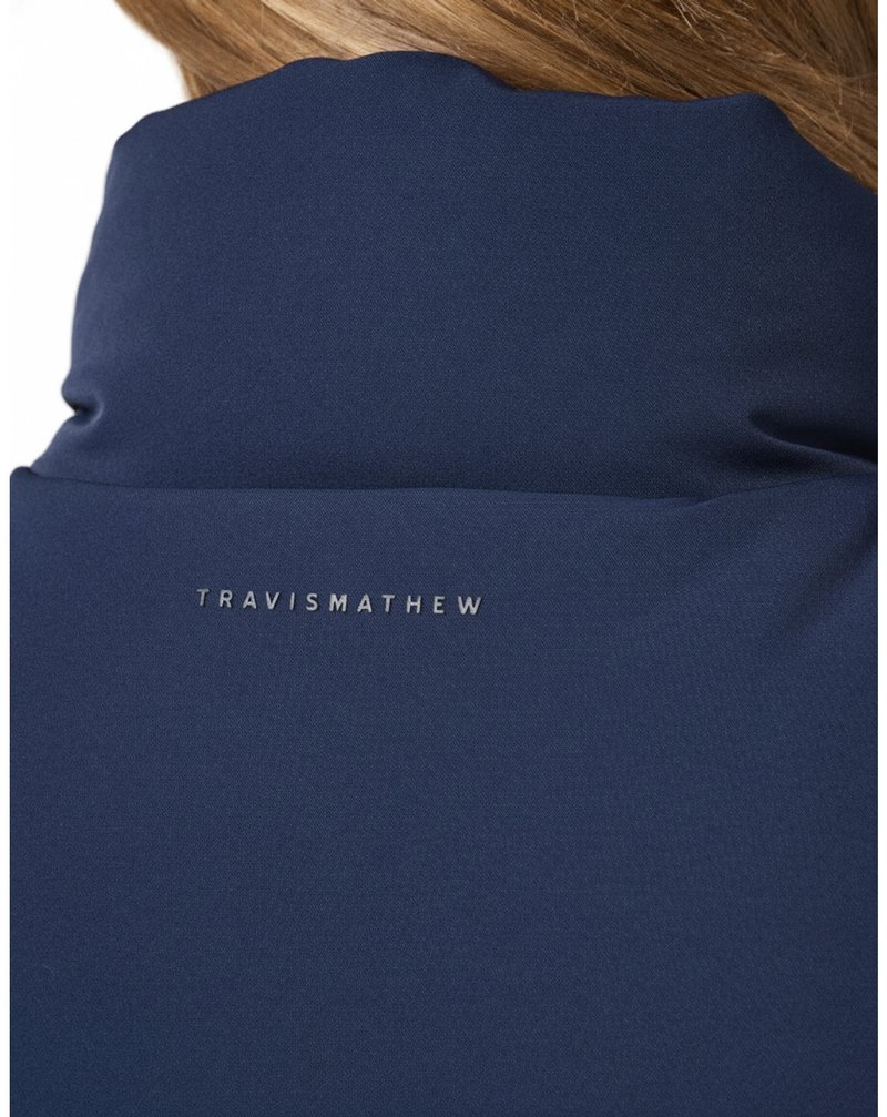 Travis Mathew Moontide Bonded 2.0 ladies vest, navy blazer