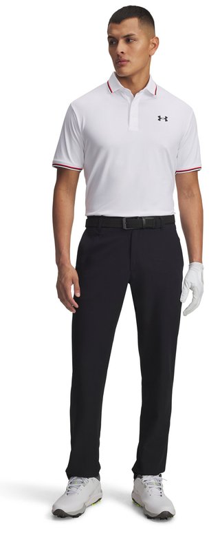 Under Armour Playoff 3.0 Rib men's polo, white