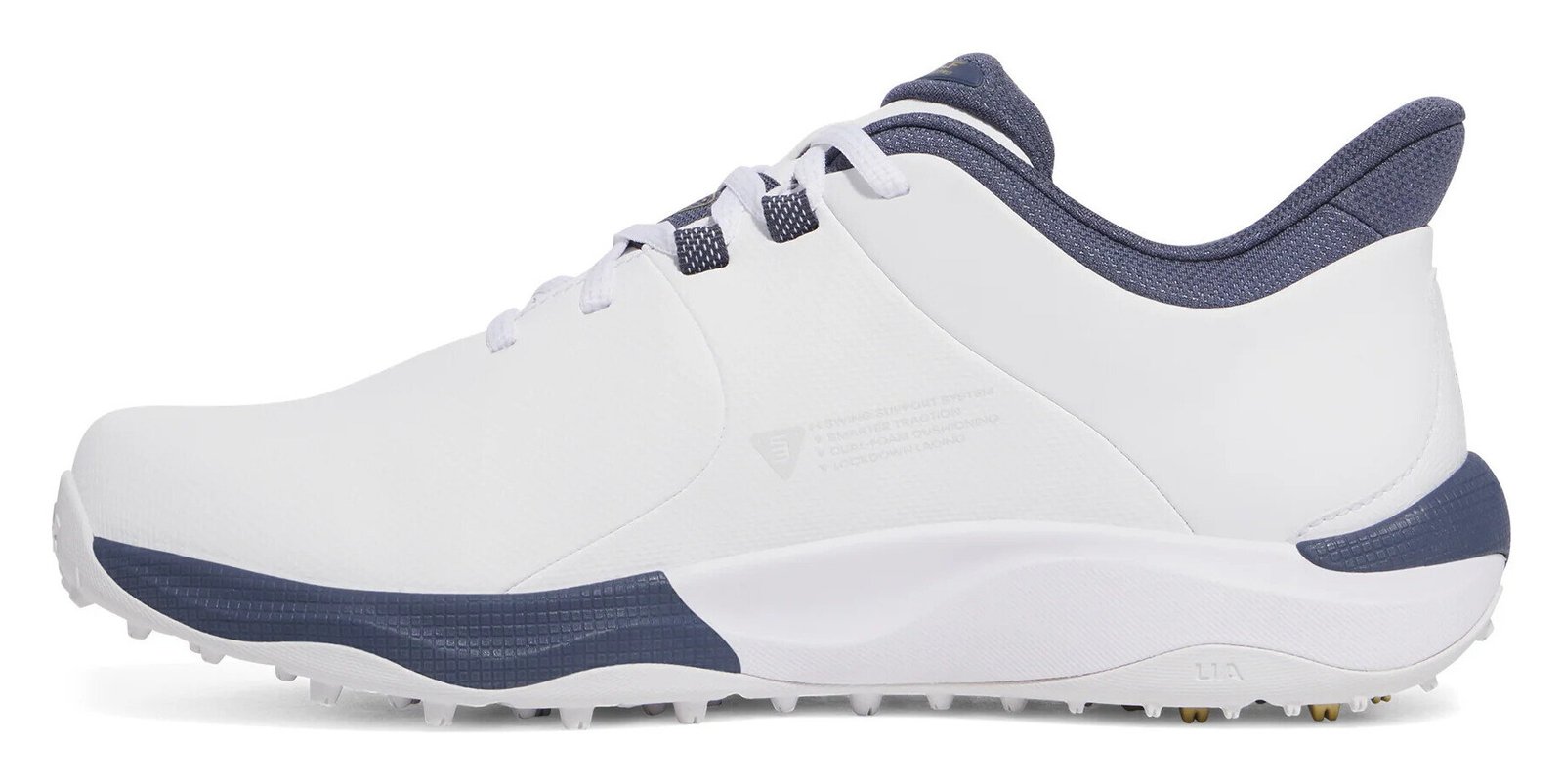 Under Armour Drive Pro SL Wide men's golf shoes, white