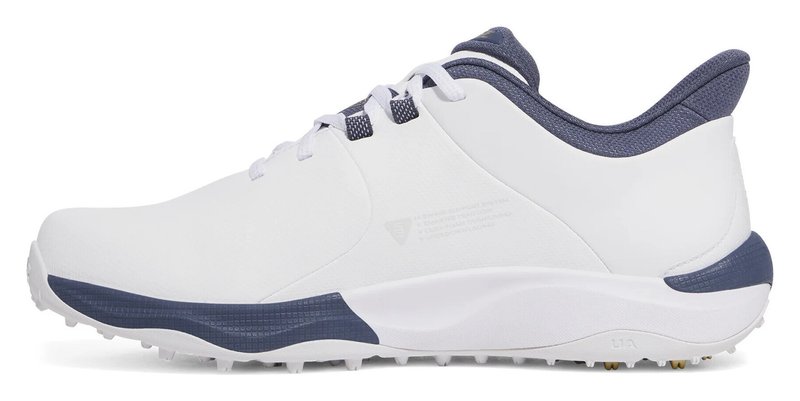 Under Armour Drive Pro SL Wide men's golf shoes, white