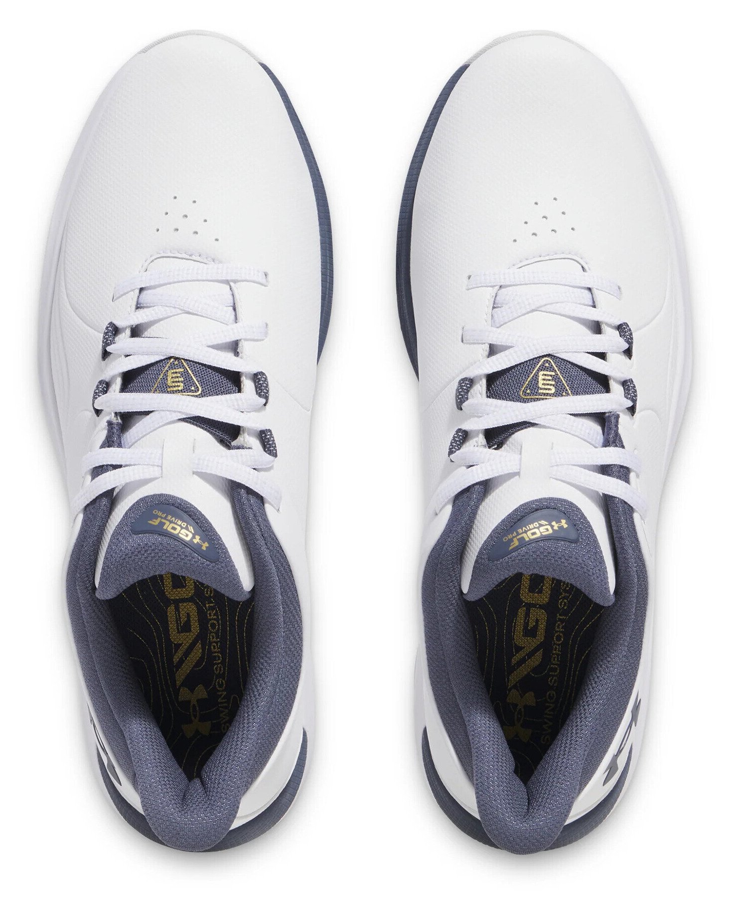 Under Armour Drive Pro SL Wide men's golf shoes, white