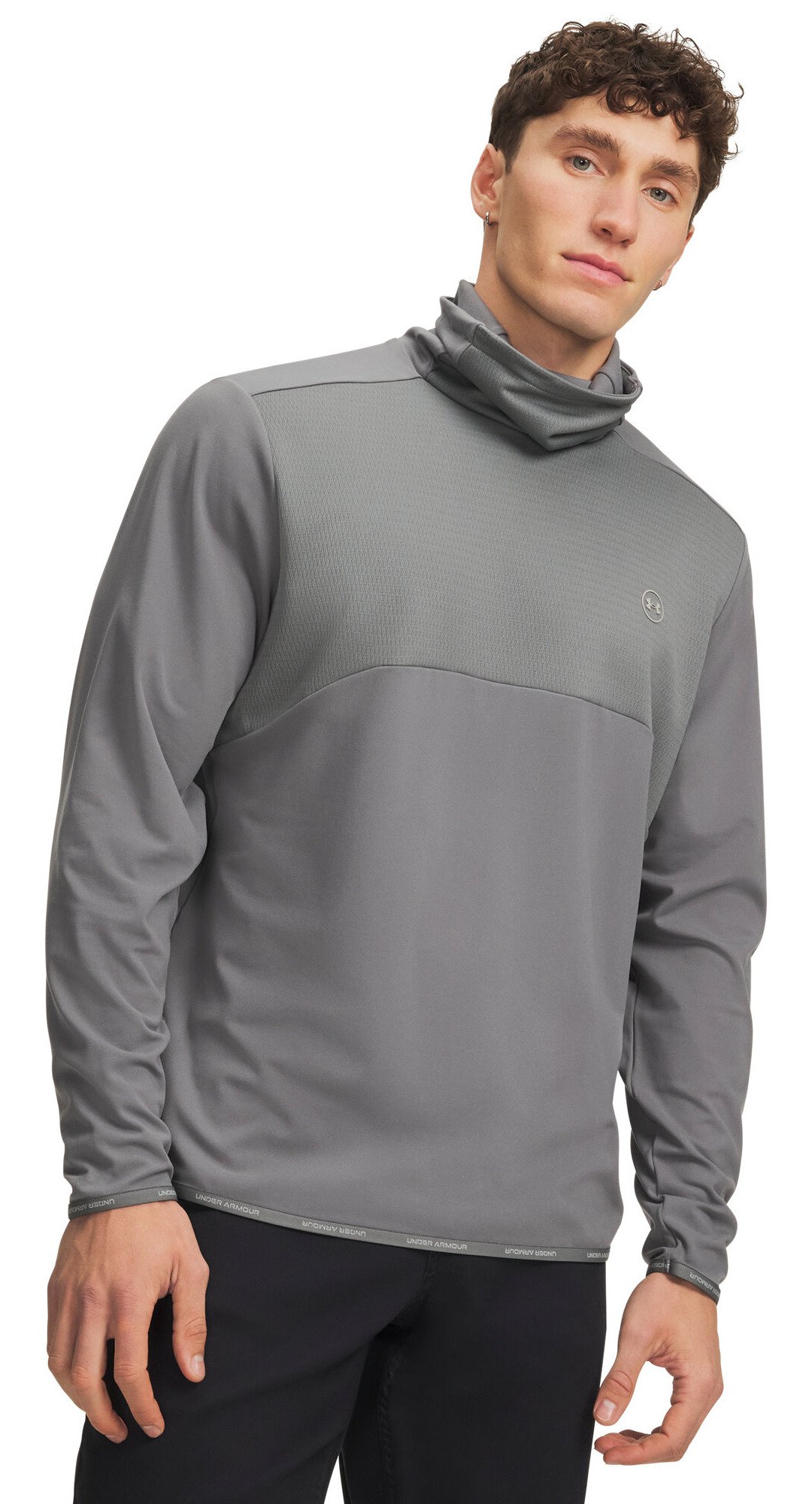 Under Armour Drive Funnel Pullover men's sweatshirt, clay green/titanium