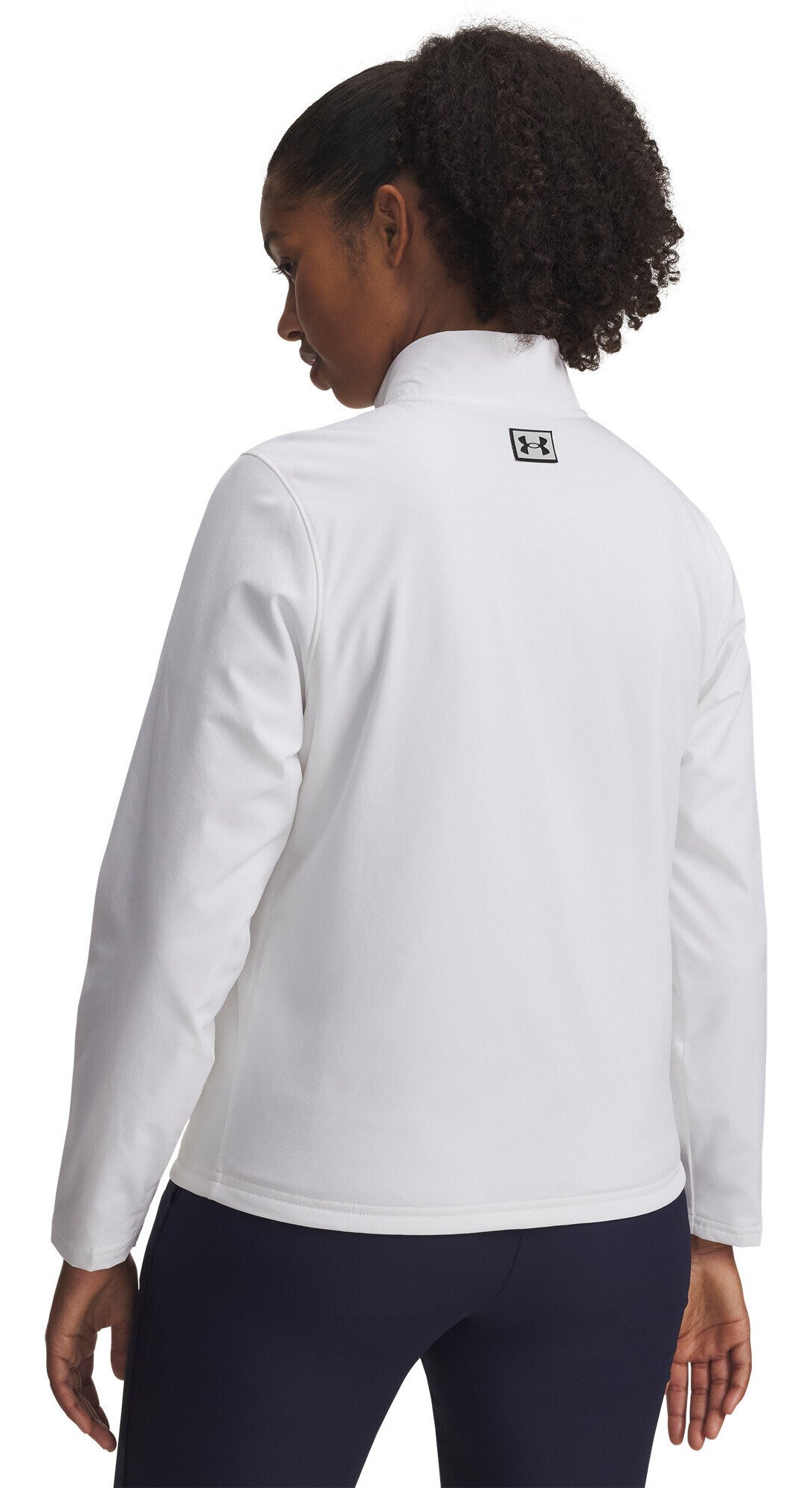 Under Armour Drive Pro FZ ladies jacket, white/black