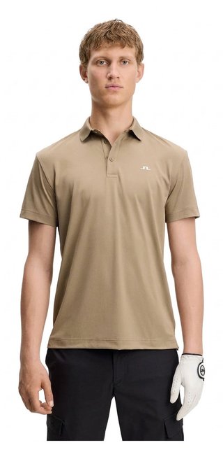 J.Lindeberg Bridge mens polo, brindle