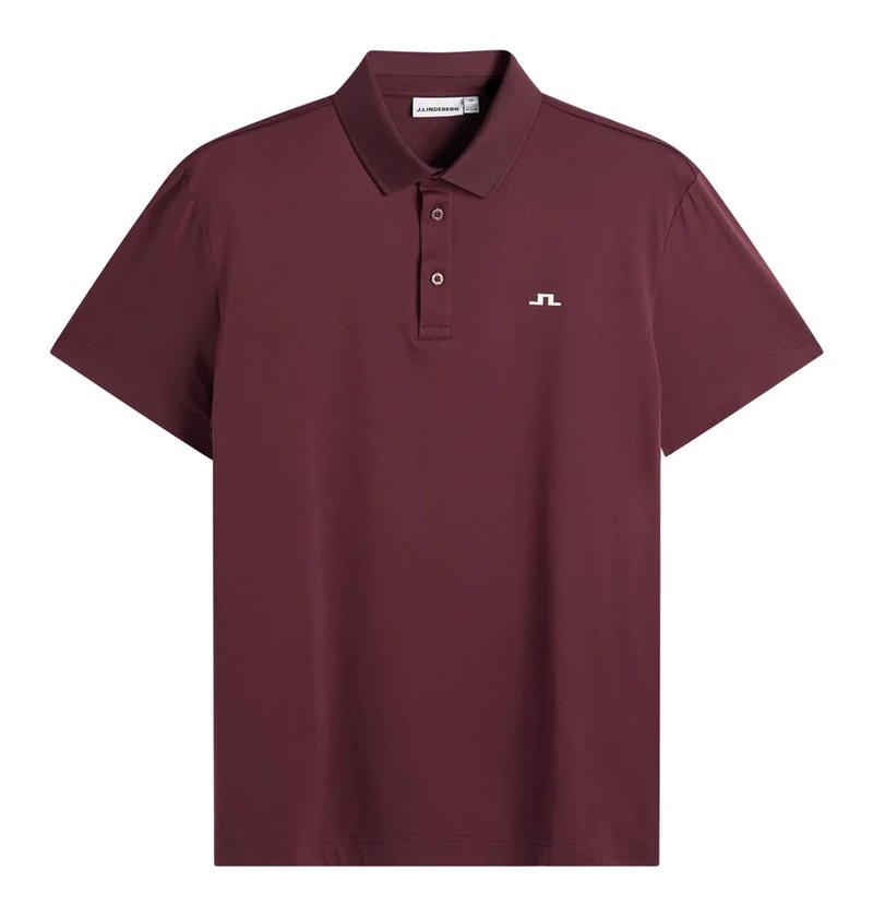J.Lindeberg Bridge mens polo, winetasting