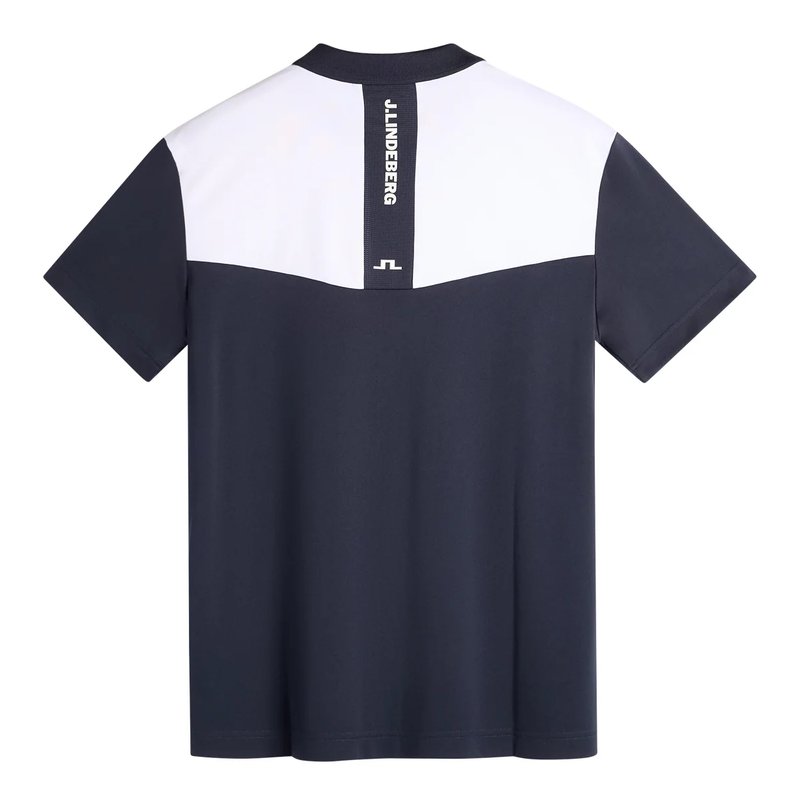 J.Lindeberg Calex mens polo, JLNavy