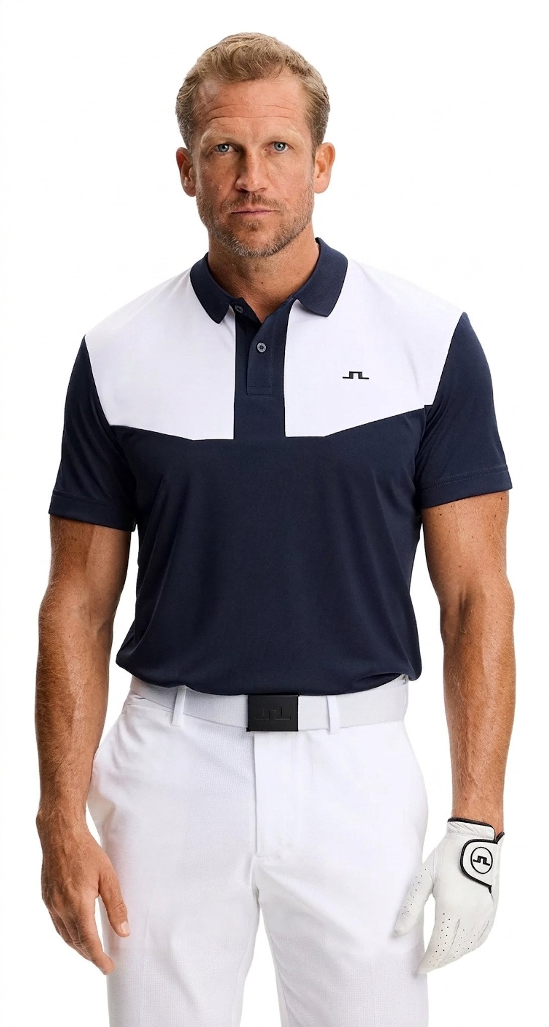 J.Lindeberg Calex mens polo, JLNavy
