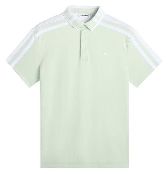 J.Lindeberg Bozak mens polo, subtle green