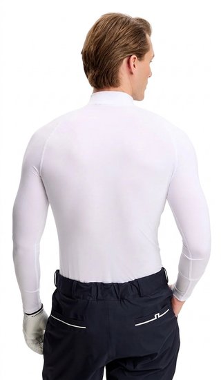 J.Lindeberg Ello Compression men's top, white