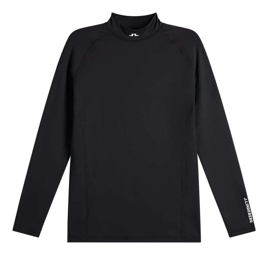 J.Lindeberg Ello Brushed men's top, black