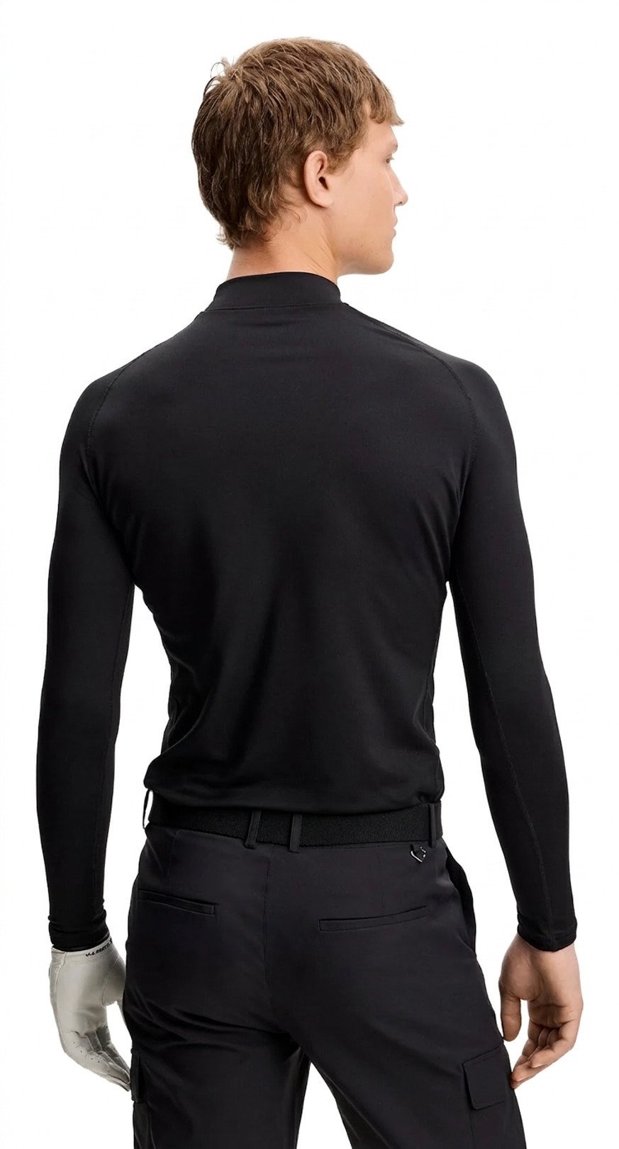 J.Lindeberg Ello Brushed men's top, black