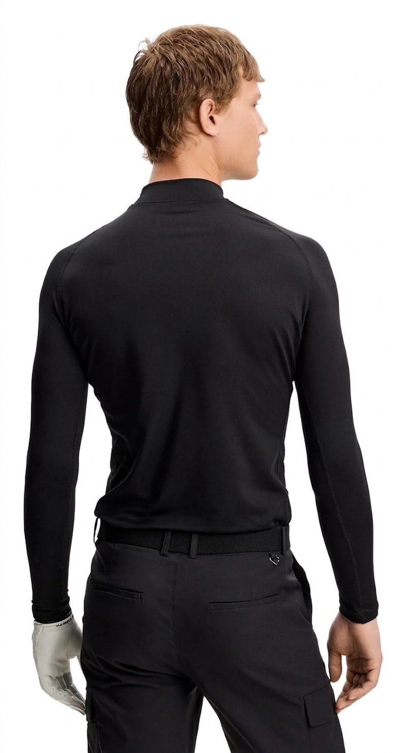 J.Lindeberg Ello Brushed men's top, black