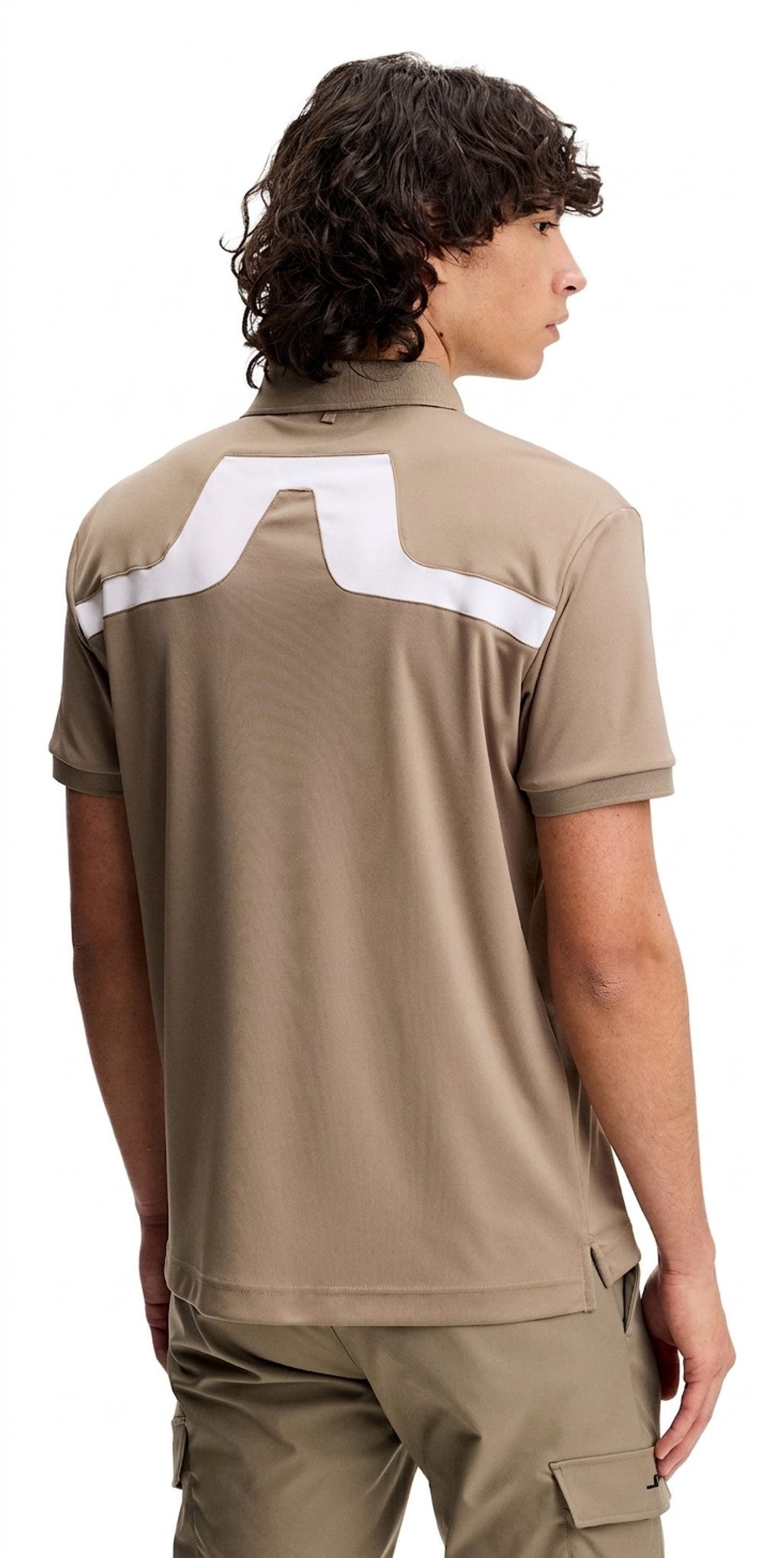 J.Lindeberg KV men's polo, brindle