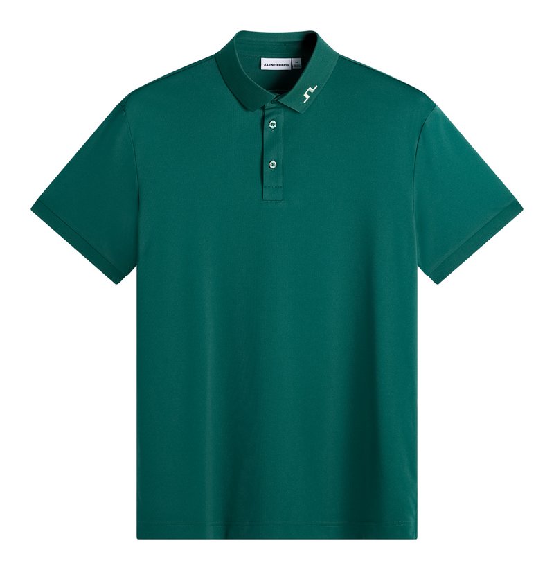 J.Lindeberg KV Print men's polo, forest biome