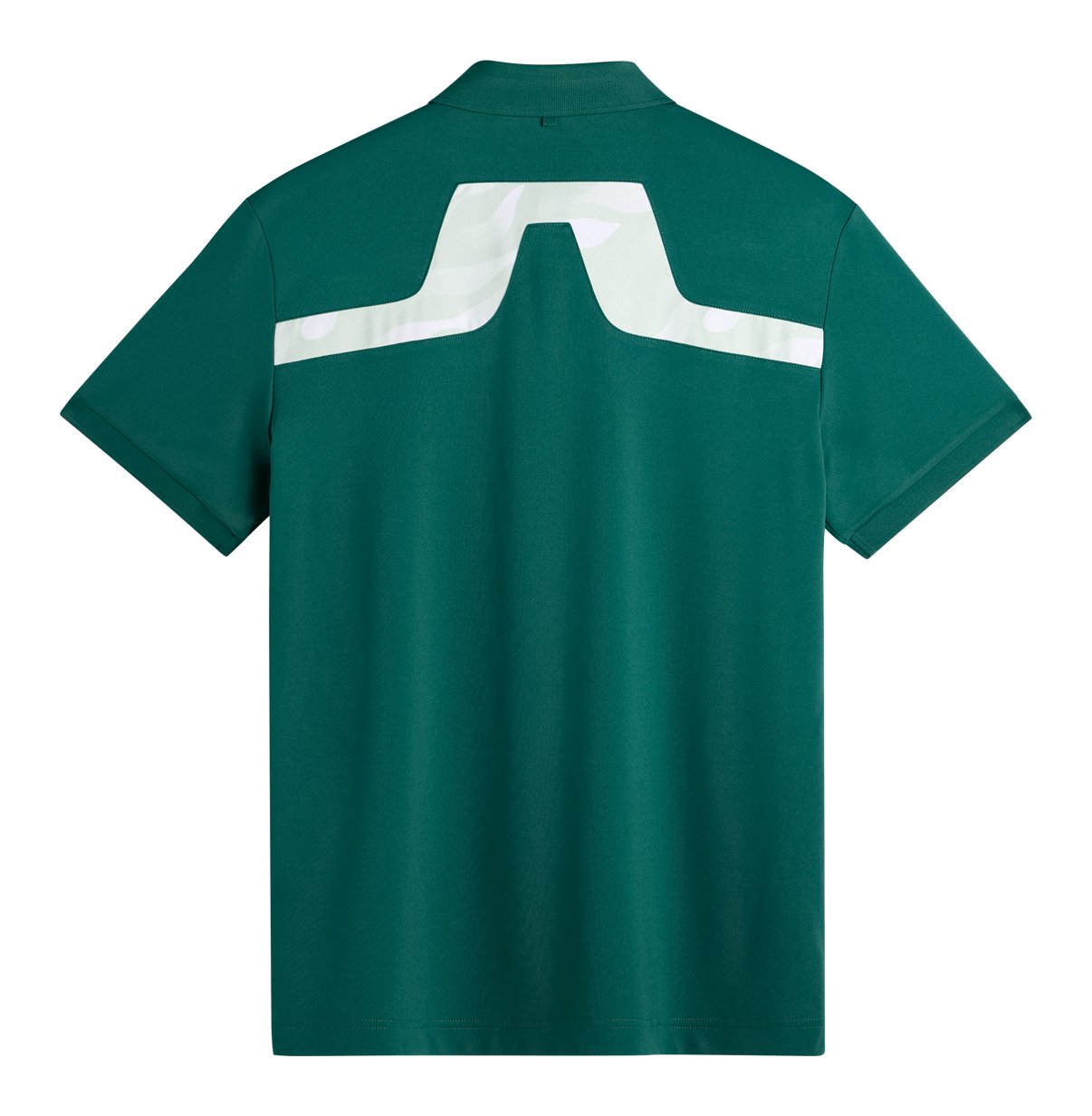 J.Lindeberg KV Print men's polo, forest biome