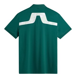 J.Lindeberg KV Print men's polo, forest biome