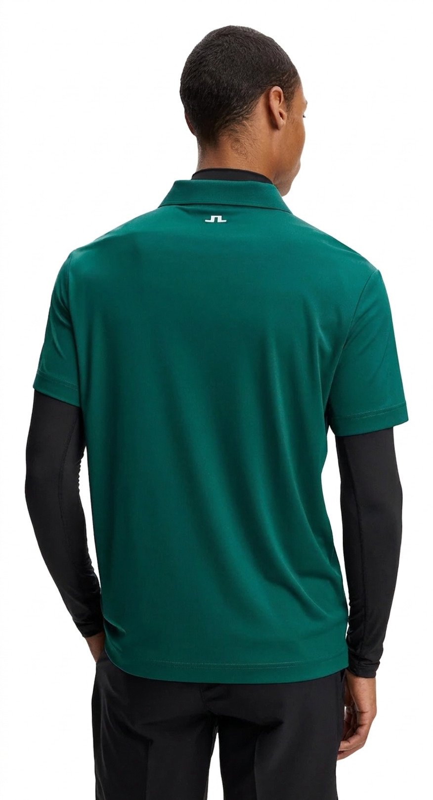 J.Lindeberg Finn men's polo, forest biome