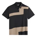 J.Lindeberg Sidd men's polo, brindle