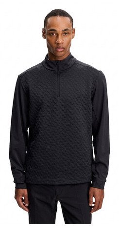 J.Lindeberg Lassy Quarter Zip Mid mens layer, black