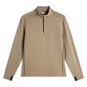 J.Lindeberg Lassy Quarter Zip Mid men's layer, brindle