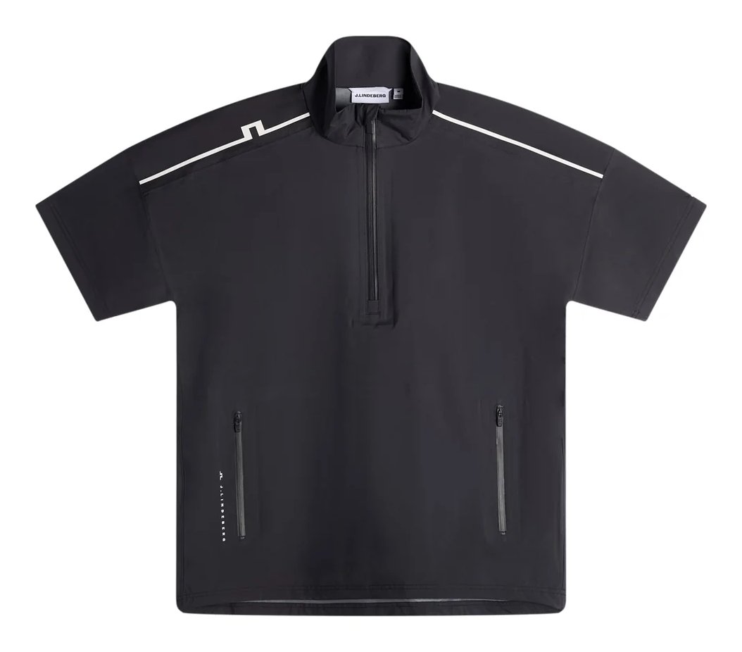 J.Lindeberg Shay Rain mens shirt, black