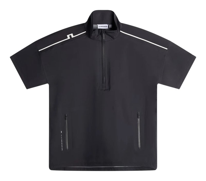 J.Lindeberg Shay Rain mens shirt, black