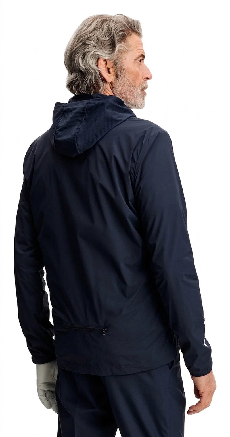 J.Lindeberg Tour Tech Packable men's jacket, JLNavy