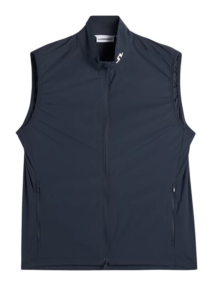 J.Lindeberg Tour Tech Packable men's vest, JLNavy