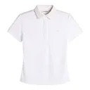 J.Lindeberg Cara Print ladies polo, white